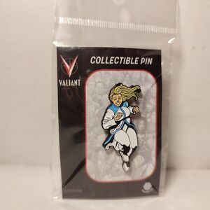 Valiant Comics Faith Herbert Enamel Pin Official Collectible Badge